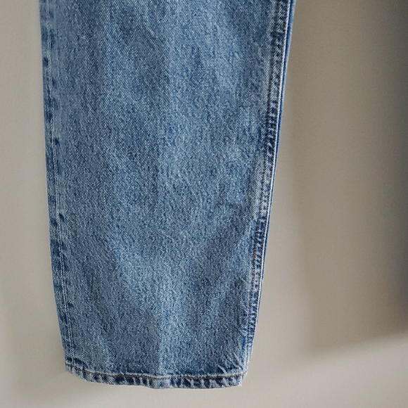 AGOLDE 90's Y2K Pinch Waist high-rise straight-leg jeans light-blue wash Sz 28 - Picture 4 of 14